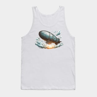 Steampunk Flying Machine Tank Top